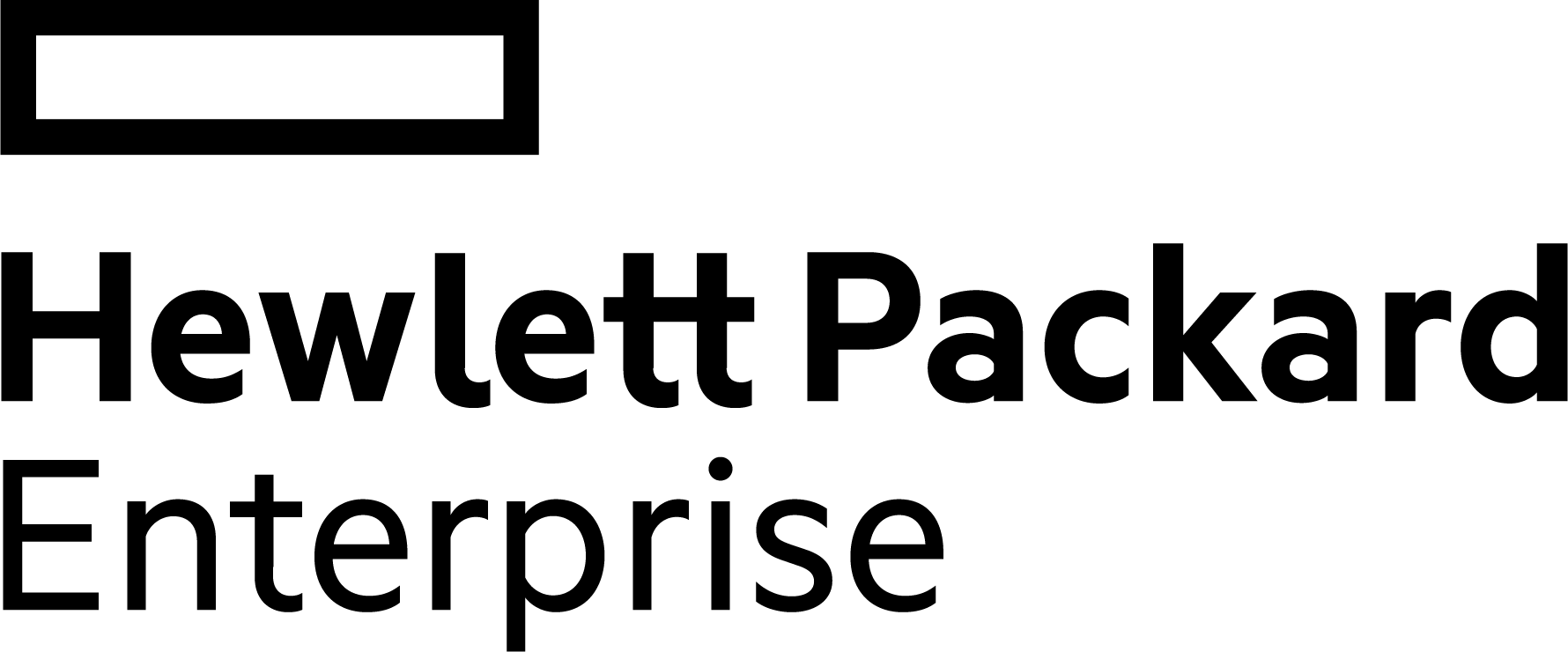 Hewlett Packard Enterprise Logo Black