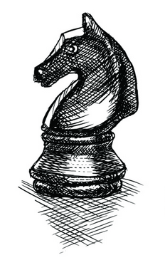 chess piece sketch