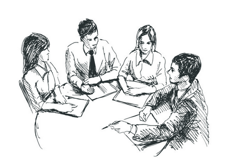 meeting sketch