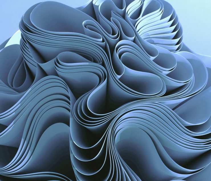 Abstract-sculpture-folds